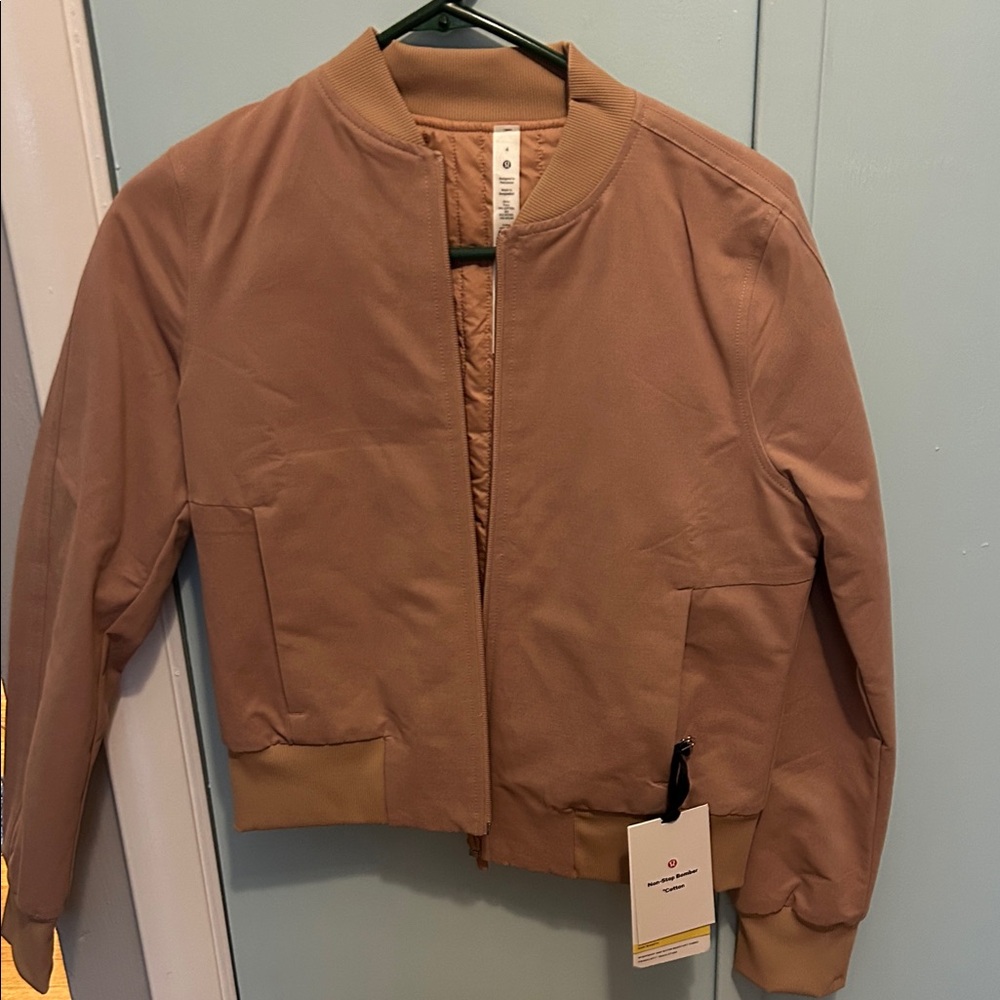 lululemon athletica reversible  Bomber Jacket